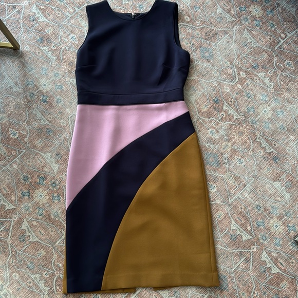 Ann Taylor colorblock sheath dress - Picture 1 of 4